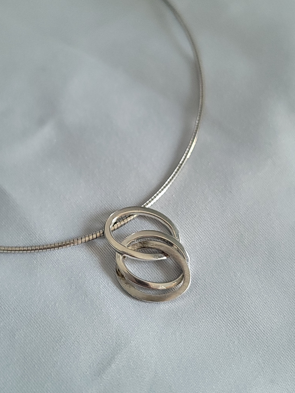 925 Omega Chain Necklace - Picture 2 of 6